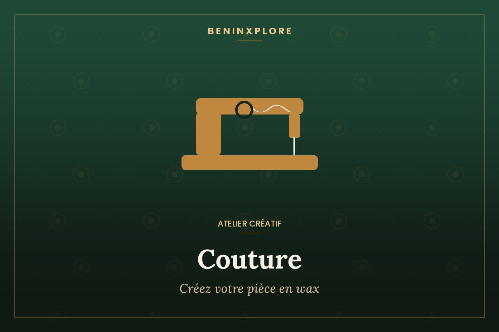 Atelier couture : votre pièce en wax