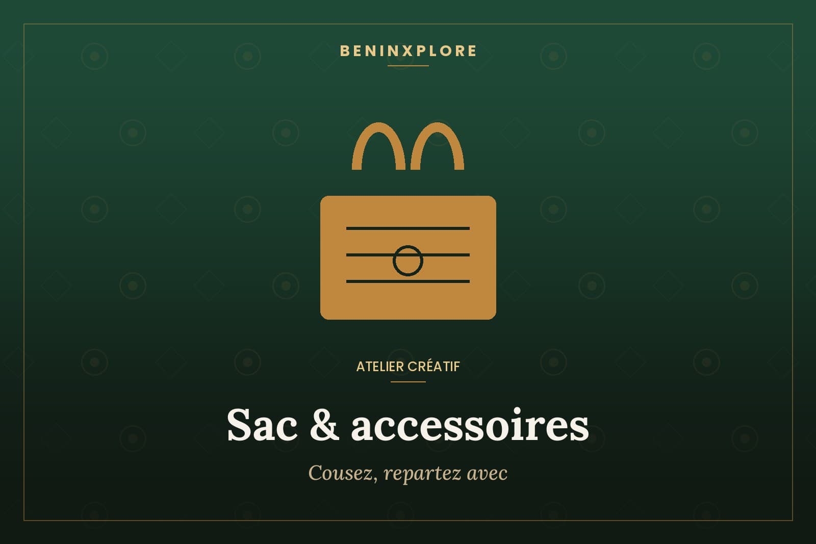 Atelier sac & accessoires en wax